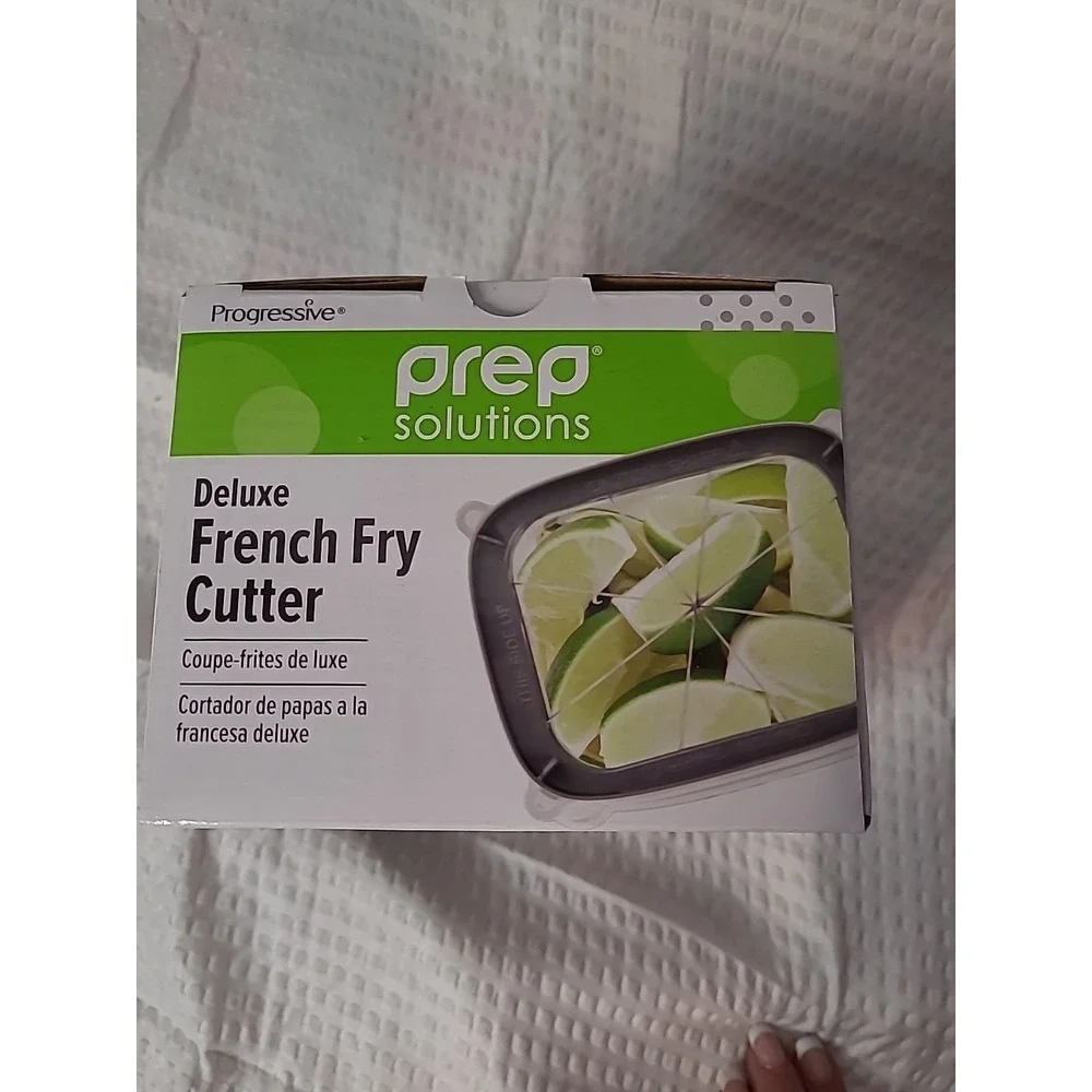 Prep Solutions 3-in-1‎ Deluxe French Fry Cutter 3 Blades Chop Dice & Wedge